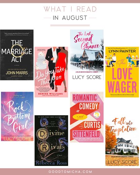 What I Read in August - Romance - Books - Book Lovers 

#LTKhome #LTKSeasonal #LTKFind