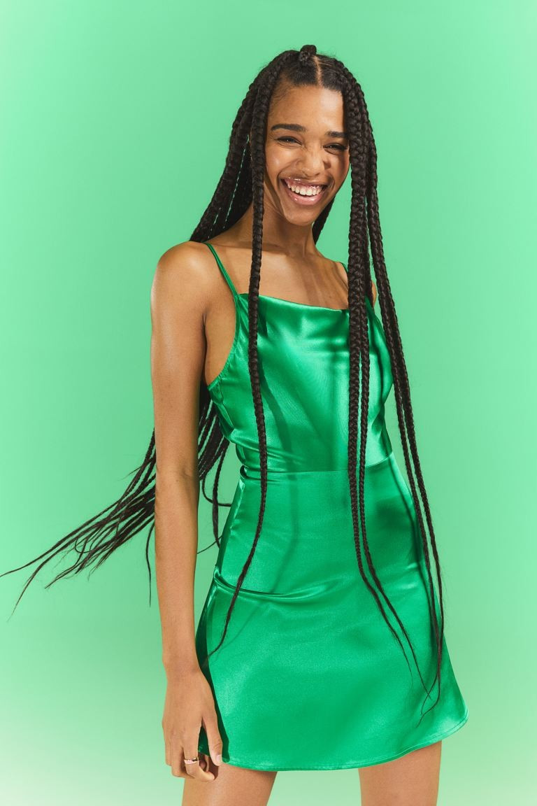 Satin Slip Dress | H&M (US + CA)