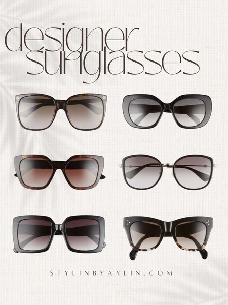 Designer Sunglasses ✨
#StylinbyAylin #Aylin 

#LTKSeasonal #LTKstyletip