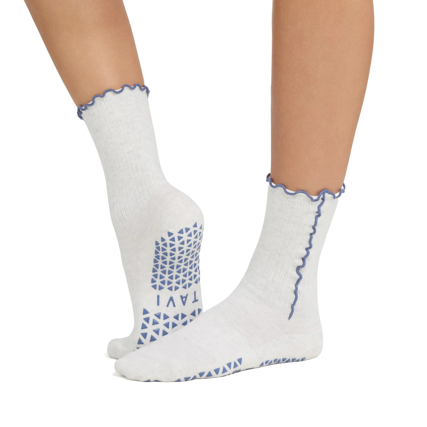 Kalea Ruffle Grip Socks | Tavi