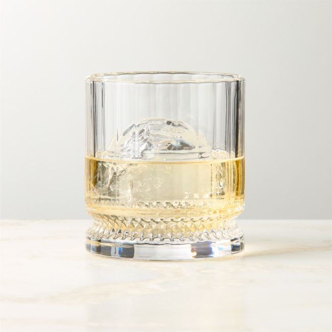 Vincent Double Old-Fashioned Glass | CB2