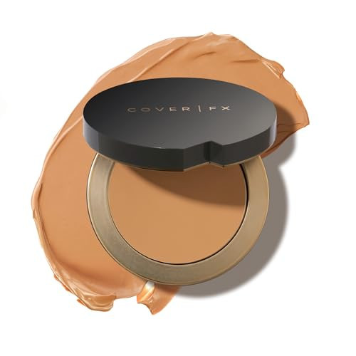 COVER FX Total Cover Cream Foundation - Shade M5 - Buildable Coverage - Natural Finish - Oil-Free - Sweat-Proof | Amazon (US)