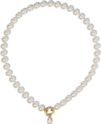 Nadri Poppy Charm Ring Necklace | Nordstrom | Nordstrom