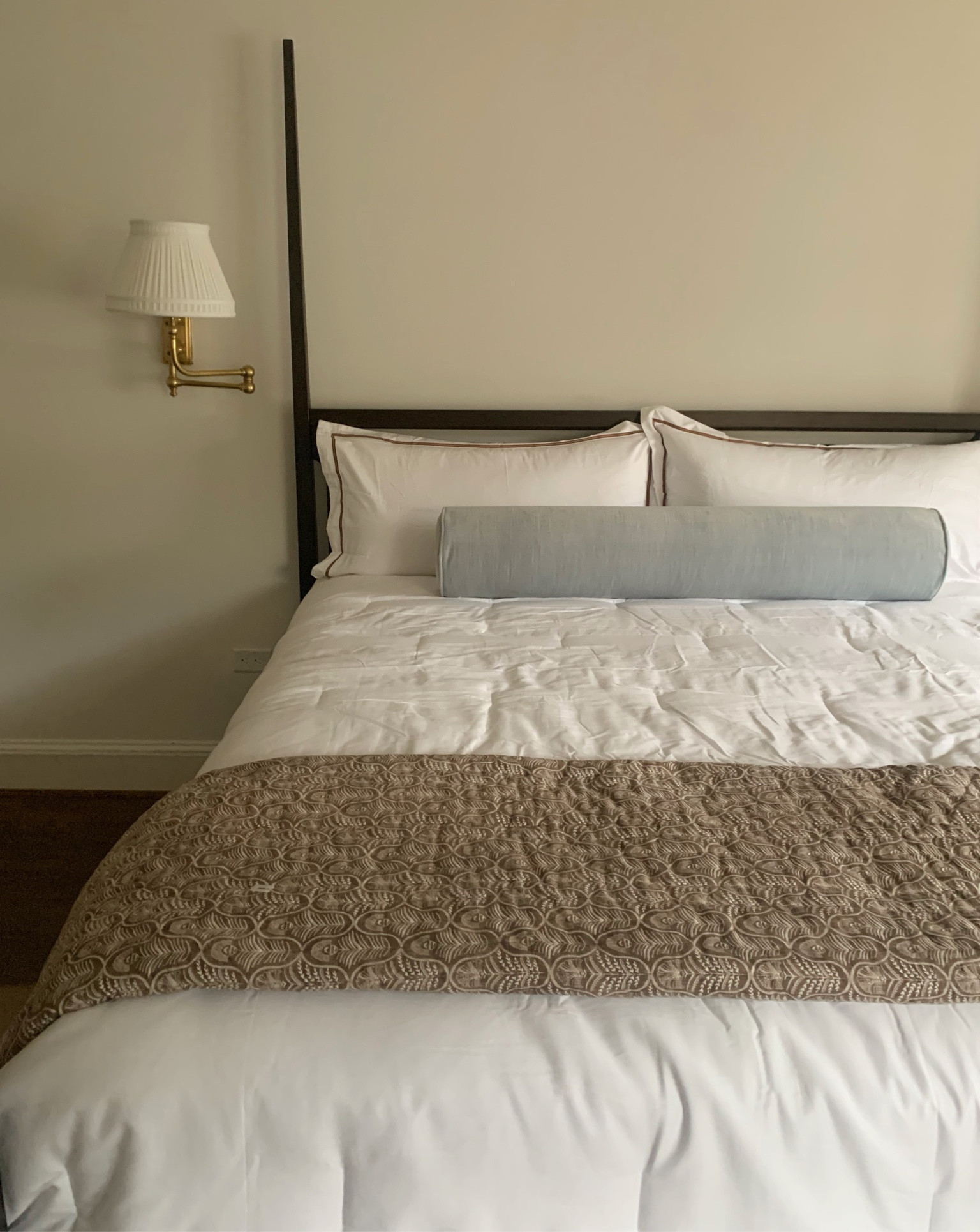 Really pleased with our new bedding. A real mix of finds! On the hunt for nightstands. Rug and drapes on order  

#LTKhome