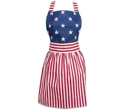 Design Imports American Flag Apron - QVC.com | QVC