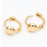 10Pcs Gold Tiny Hoop Earrings, 10mm, Minimalist Earring, Small Hoops Earring | Gb-3383 | Etsy (US)