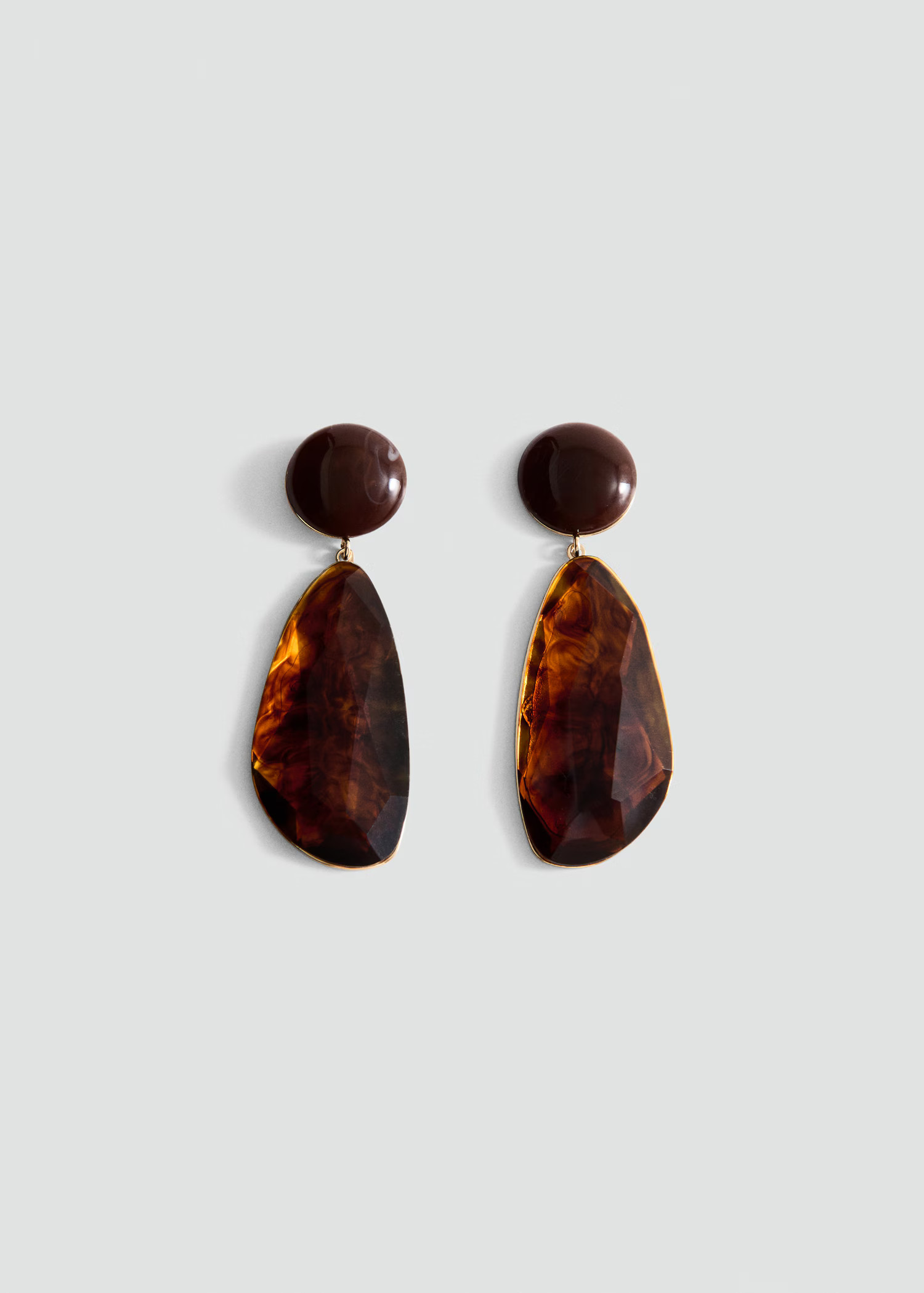 Resin pendant earrings | Mango (US/MX/AU)