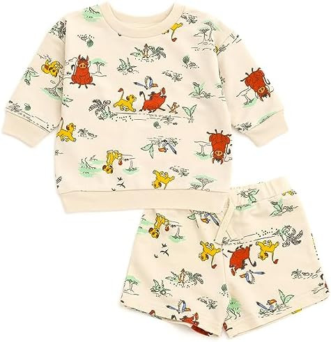 Disney Mickey Mouse Winnie the Pooh Lion King Toy Story Jack Skellington French Terry Sweatshirt ... | Amazon (US)