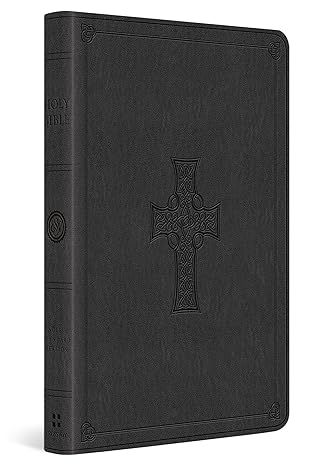 ESV Value Thinline Bible (TruTone, Charcoal, Celtic Cross Design)     Leather Bound – September... | Amazon (US)