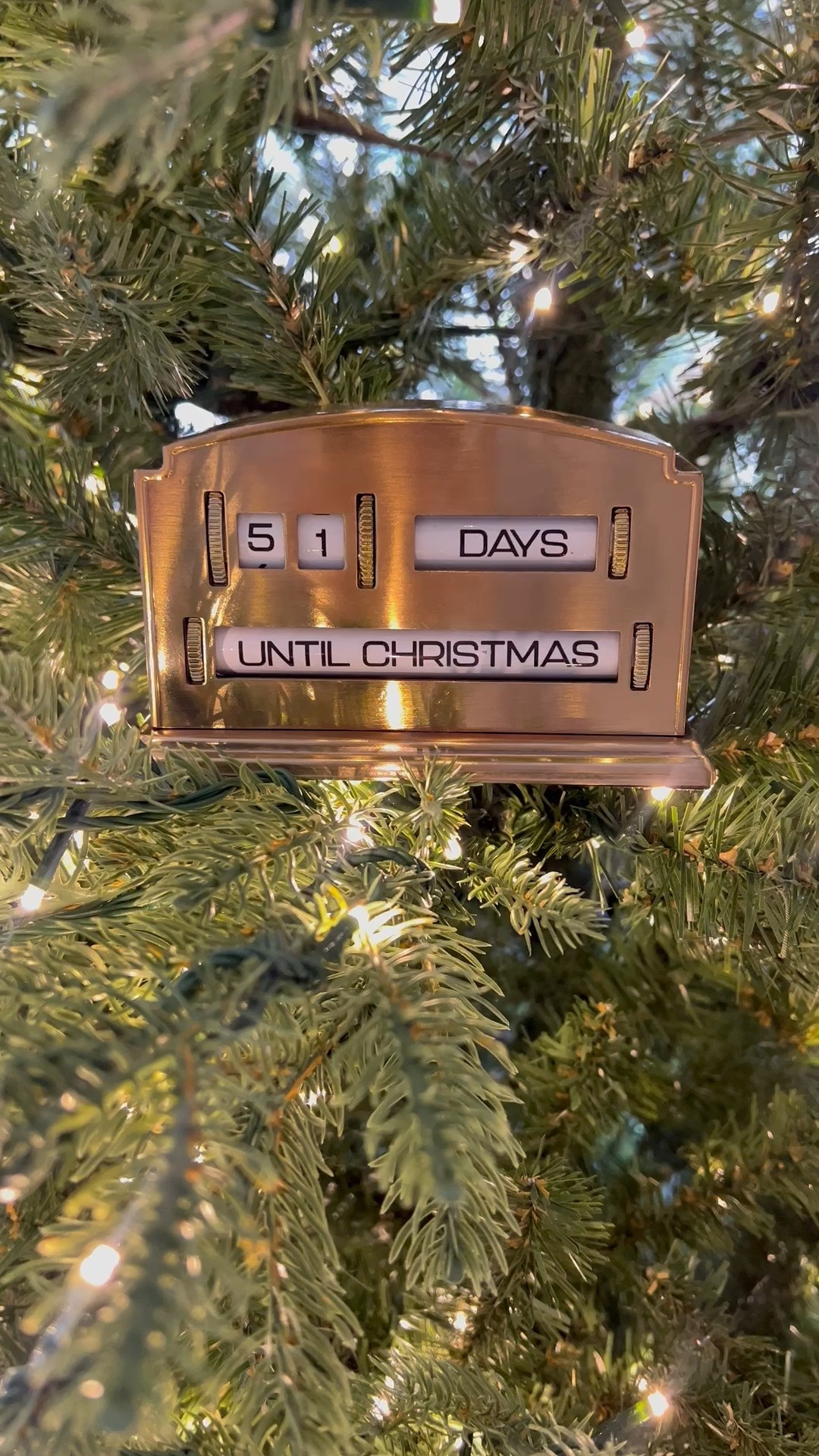 Brass Advent Calendar. 

It displays numbers and days 'til Christmas. . It also displays “Easter” “Halloween” and “birthdays” . This is a cute addition for your holidays. 

#LTKHome #LTKSeasonal #LTKHoliday