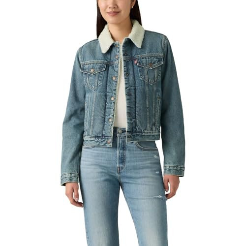 Levi's Women's Original Sherpa Trucker Jackets (Standard and Plus) | Amazon (US)