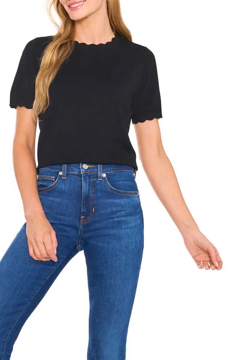 CeCe Scallop Neck Sweater | Nordstrom | Nordstrom