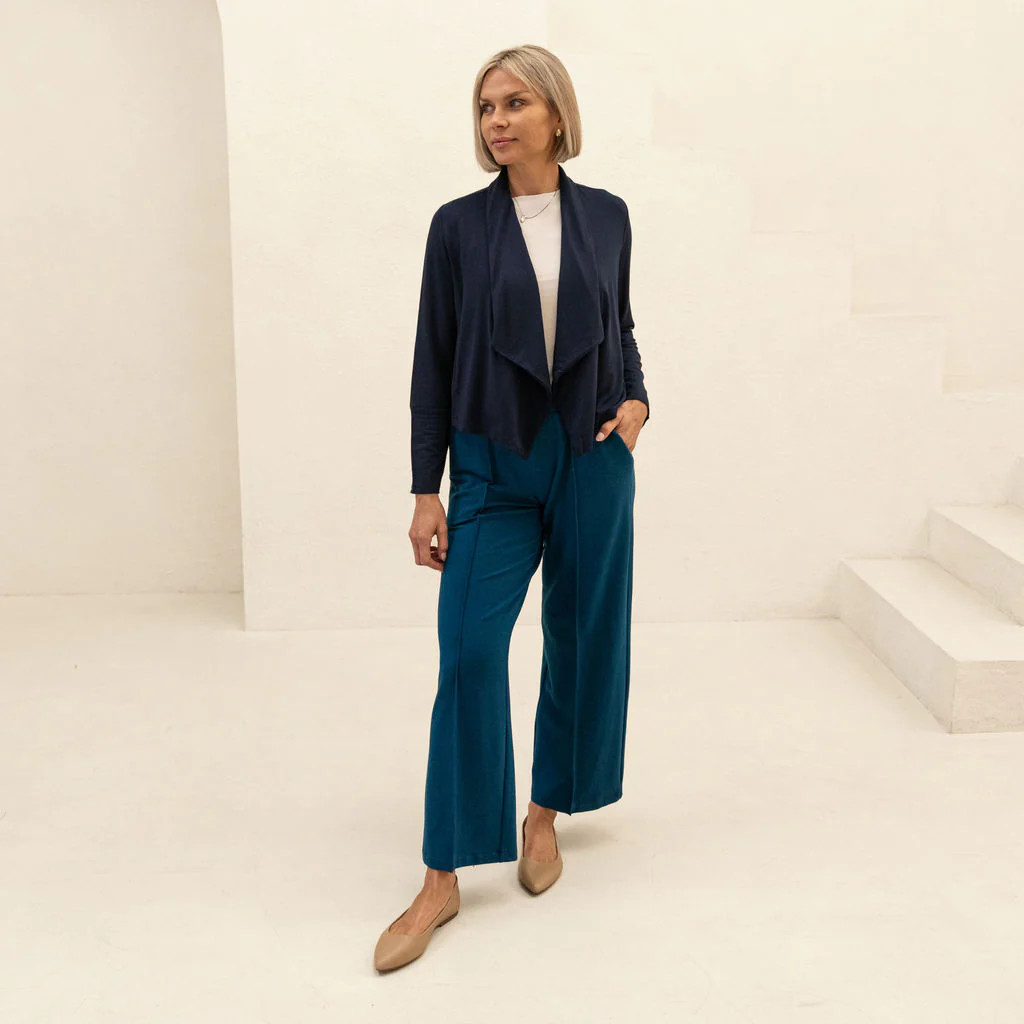 The Cropped Unblazer | Modal French Terry Fabric | Encircled | Encircled