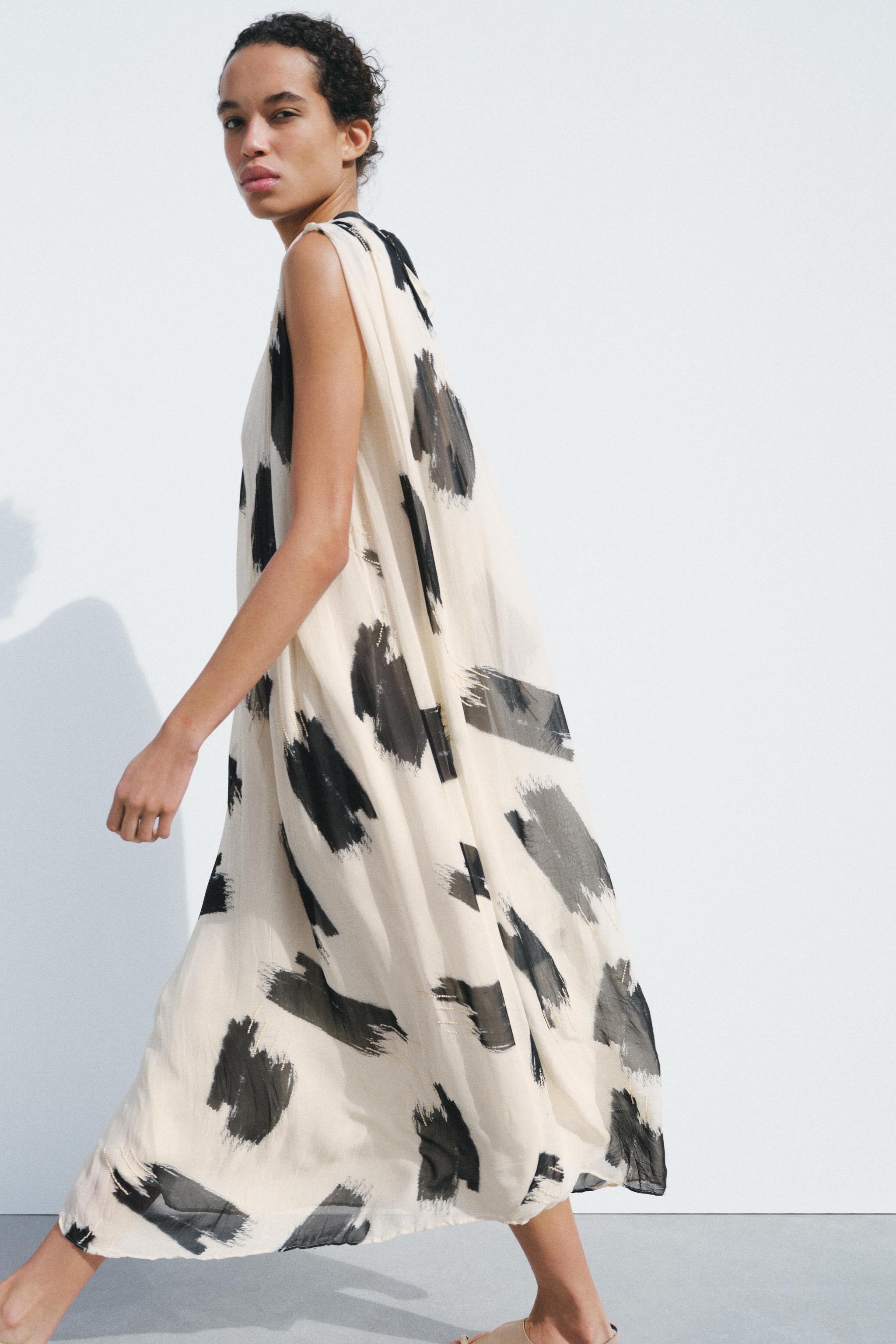 PRINTED DRESS ZW COLLECTION | Zara US