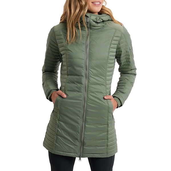 Women's Kuhl Spyfire Puffer Jacket Small Soft Pine | Scheels
