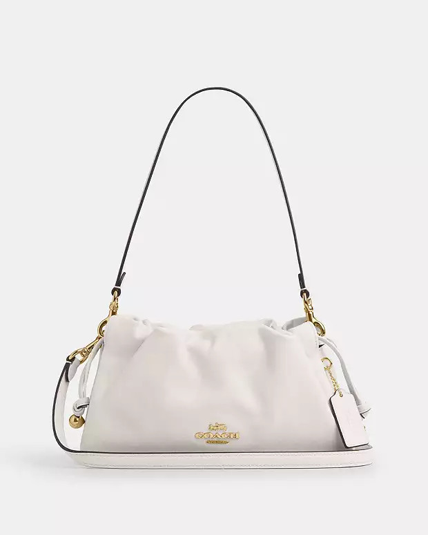 Faye Shoulder Bag With RuchingComparable Value$378$179(53% off) | Coach Outlet US
