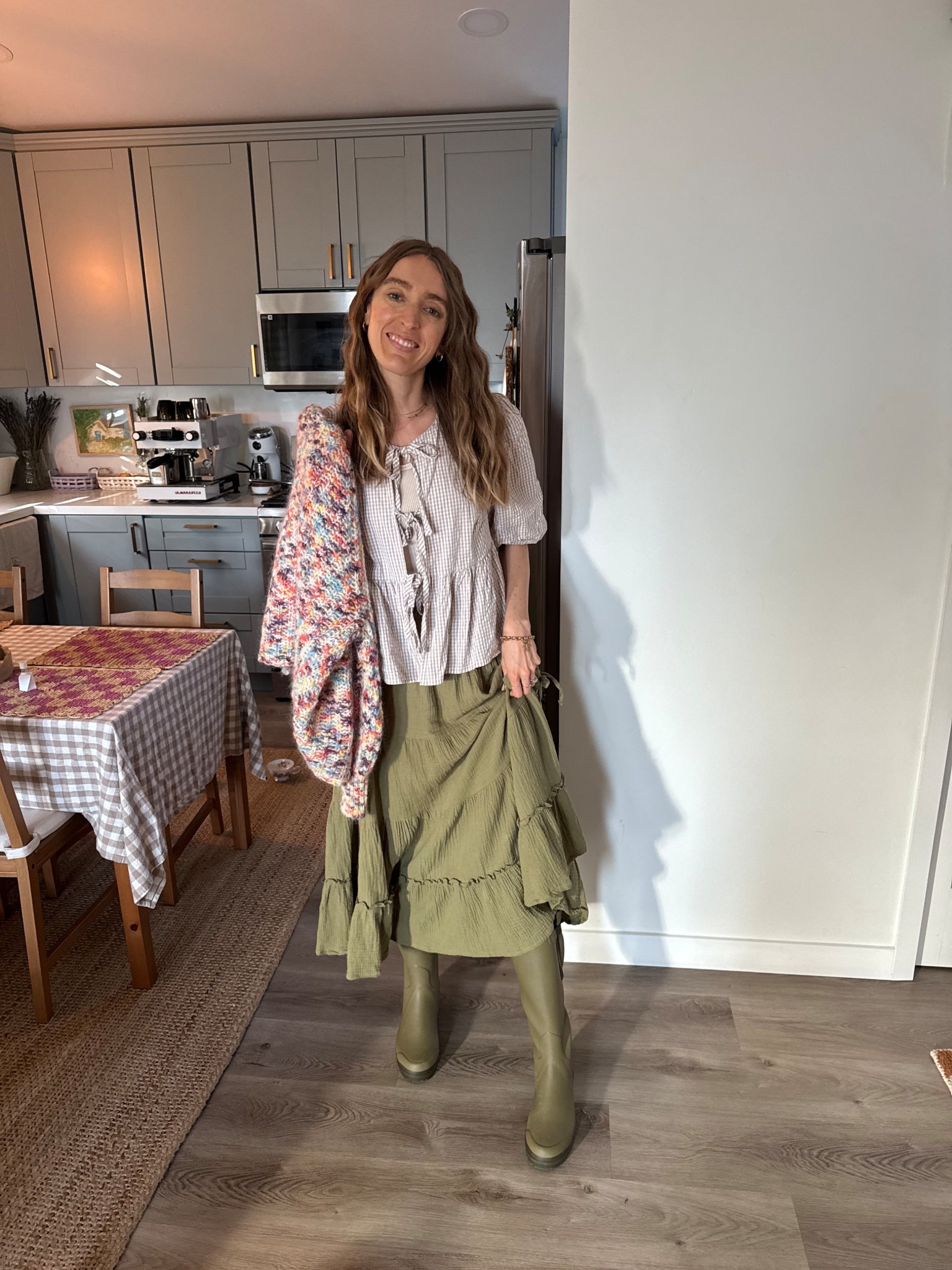 Always in my garden boots 🐛