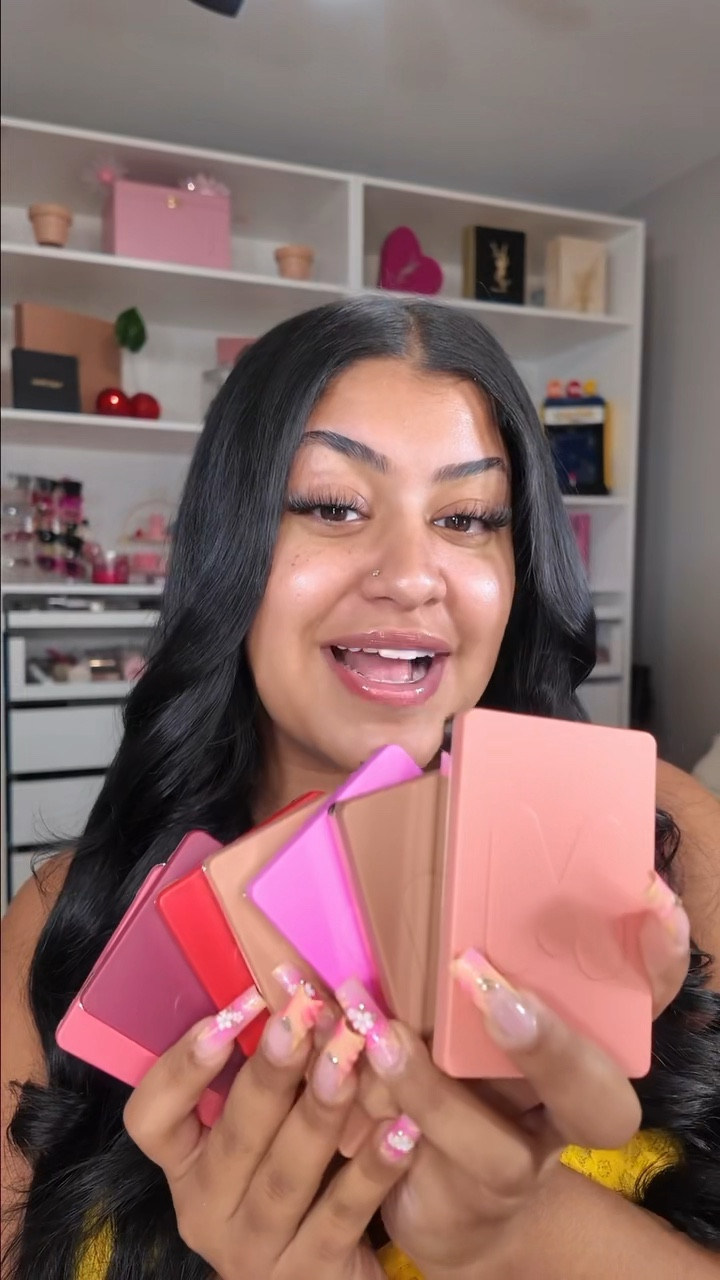 have you guys tried these yet? thoughts? whats your fave? 🤭👀 @morphebrushes Cheek Thrills Multi-Finish Face Trio 

#LTKFindsUnder50 #LTKBeauty #LTKFindsUnder100