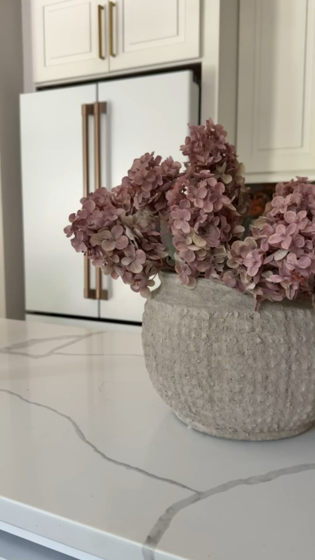 These faux silk hydrangeas from Amazon are one of my personal favorites for neutral home styling! They were a top 15 bestseller in 2025 and for good reason. Easy to arrange, beautiful, and affordable. 

#LTKHome