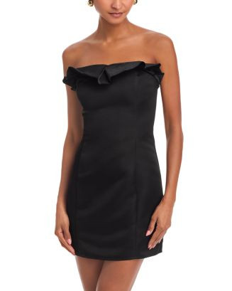 Ruffled Strapless Mini Dress - Exclusive | Bloomingdale's (US)