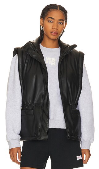 Celestina Vest in Black | Revolve Clothing (Global)