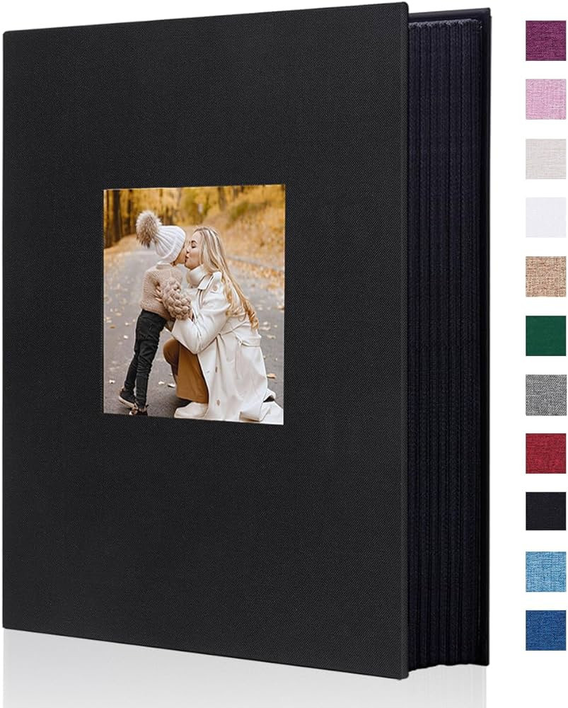 Artmag Fabric Photo Album 4x6 300 Large Capacity for Family Wedding Anniversary Linen Album Holds... | Amazon (US)