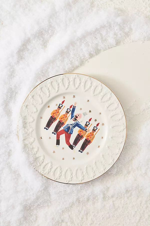 New York City Ballet Stoneware Dessert Plate | Anthropologie (UK)