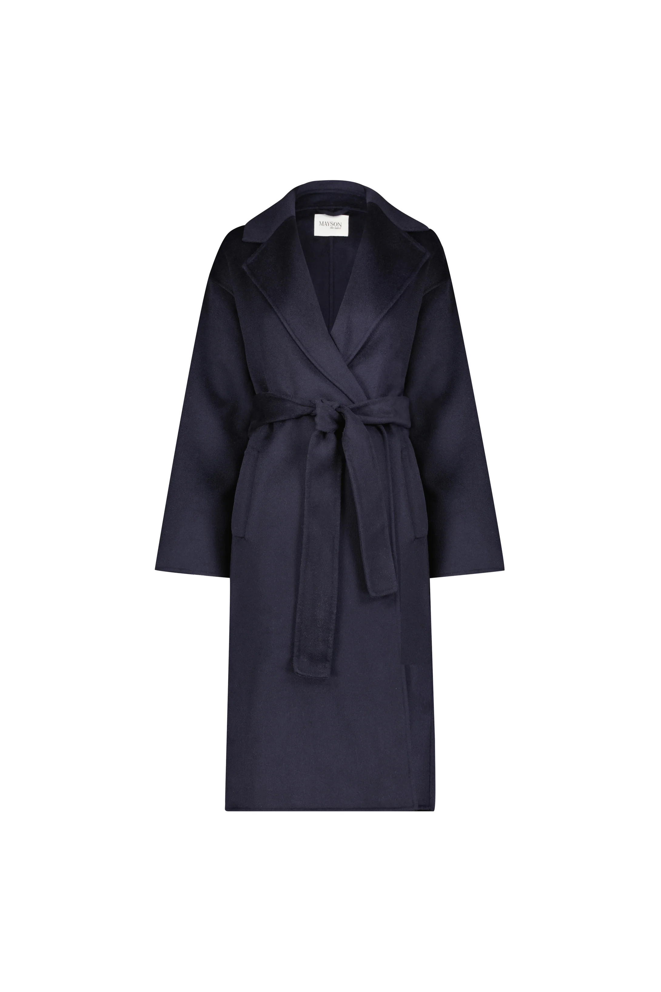 Wool Cashmere Double-Faced Wrap Coat | MAYSON the label
