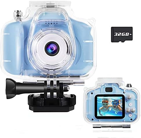 ASIUR Kids Camera Waterproof Cameras for Kids Birthday Gifts for 3 4 5 6 7 8 Years Old Girls Boys... | Amazon (US)
