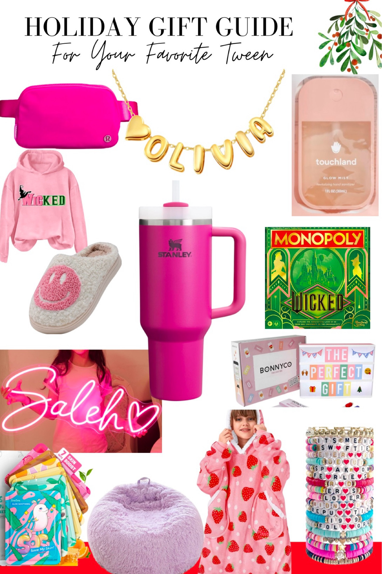 Holiday Gifts For Tweens Ages 8-12 #holidaygift #christmasgift #blackfriday #amazon #amazonfind #amazondeals #christmasgiftguide #christmaspresent #girls #tweens #tween #stanley #lululemon #wicked #touchland #girlsgift 

#LTKHoliday #LTKCyberWeek #LTKGiftGuide