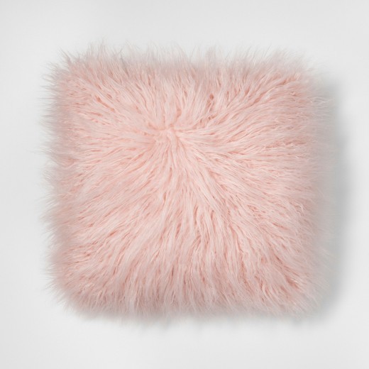 Mongolian Faux Fur Throw Pillow - Project 62™ | Target