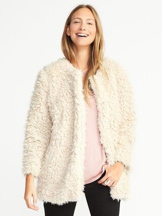 Faux-Fur Coat for Women | Old Navy US