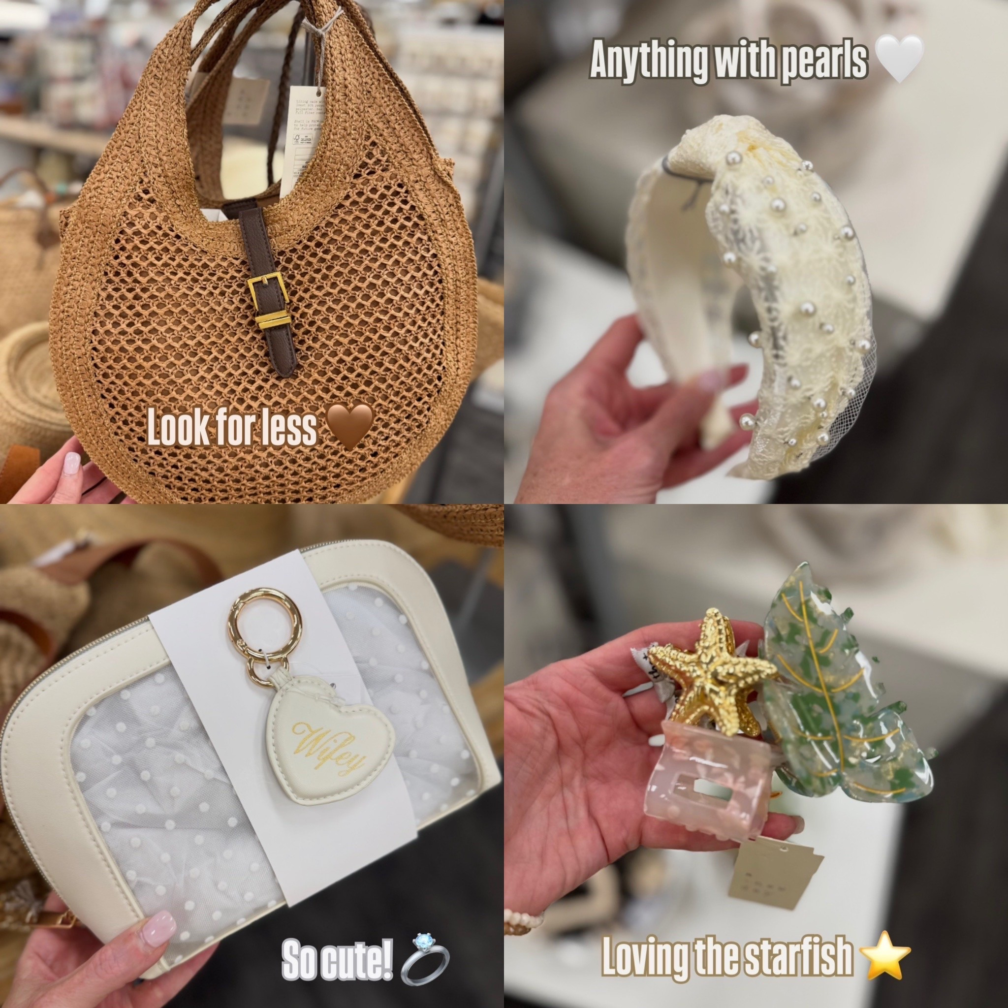 Target 🎯 accessories / bridal accessories / wedding accessories / straw handbag / hair clips / starfish / beach wedding / beach vacation 2026

#LTKootd #LTKSeasonal #LTKTravel