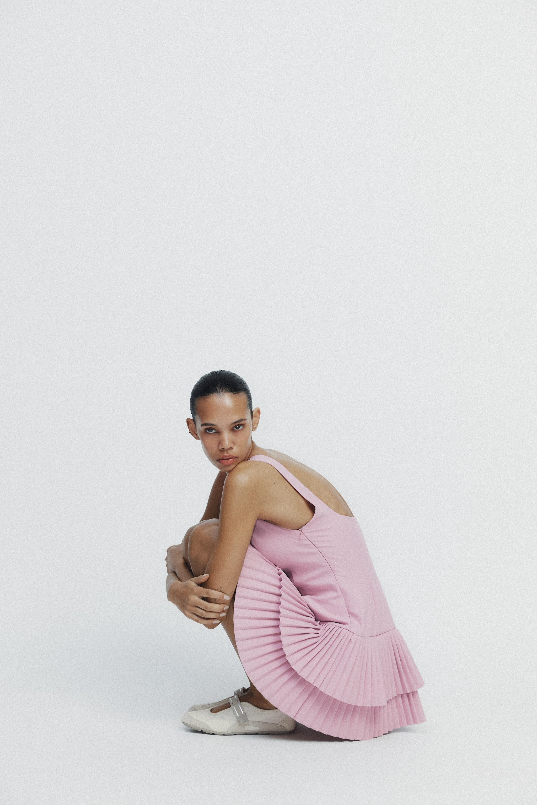 BOX PLEAT JUMPSUIT DRESS | Zara IT