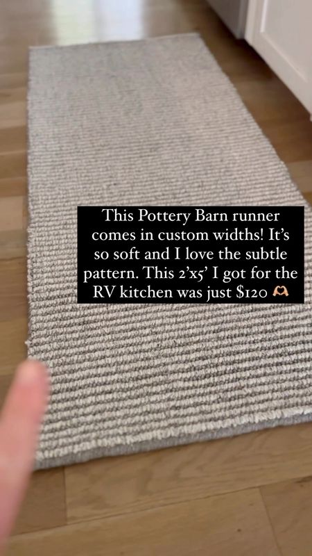 Pottery Barn striped runner wool so comfy and affordable! Perfect for Kitchen or a hallway 🤍 #potterybarn #runnerr

#LTKVideo #LTKhome #LTKstyletip