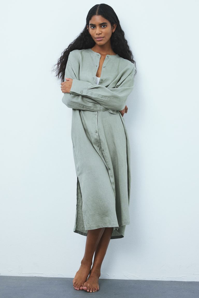 Linen Loungewear Kaftan | H&M (US + CA)