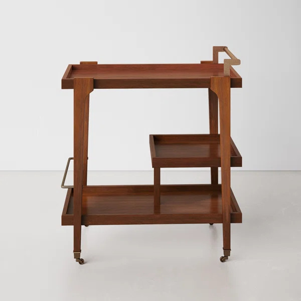 Duron Solid Wood Bar Cart | Wayfair North America