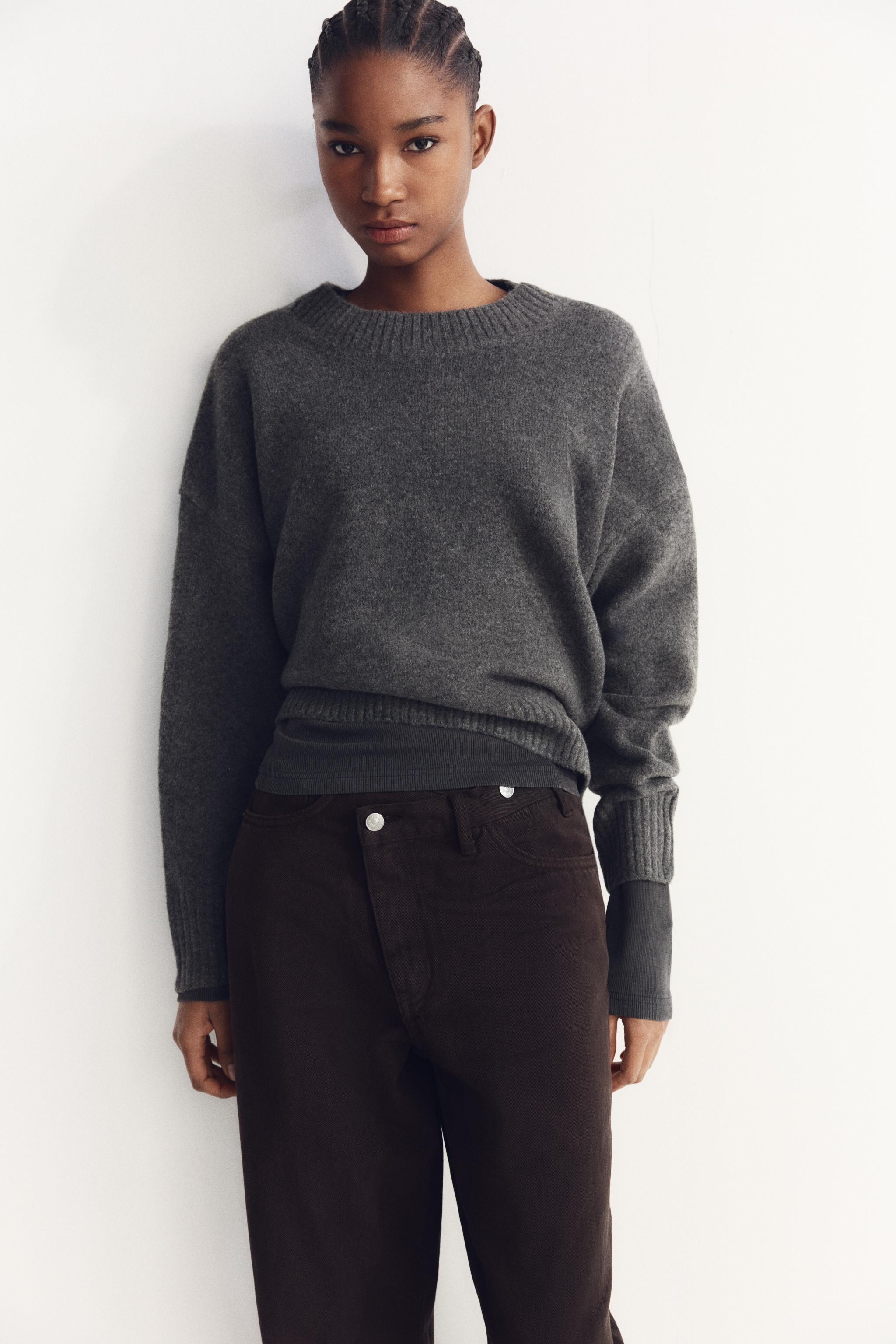BASIC SOFT KNIT SWEATER | Zara US