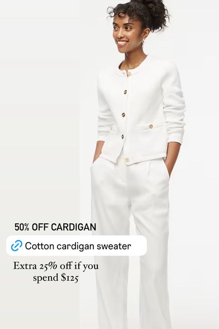 White cotton jacket cardigan perfect for summer



#LTKfindsunder100 #LTKover40 #LTKmidsize