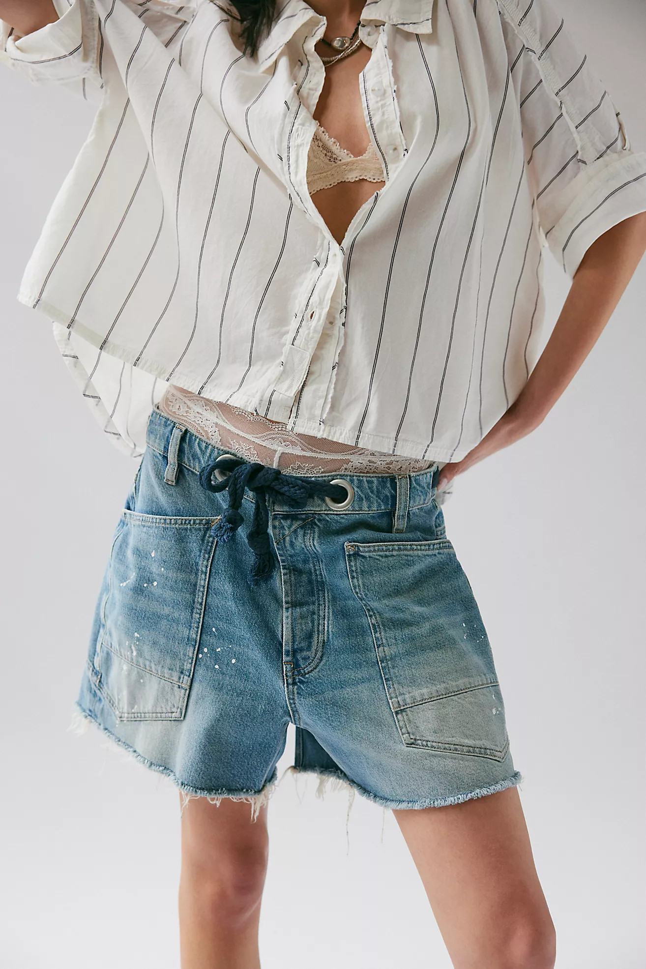 We The Free Moxie Barrel Shorts | Free People (Global - UK&FR Excluded)