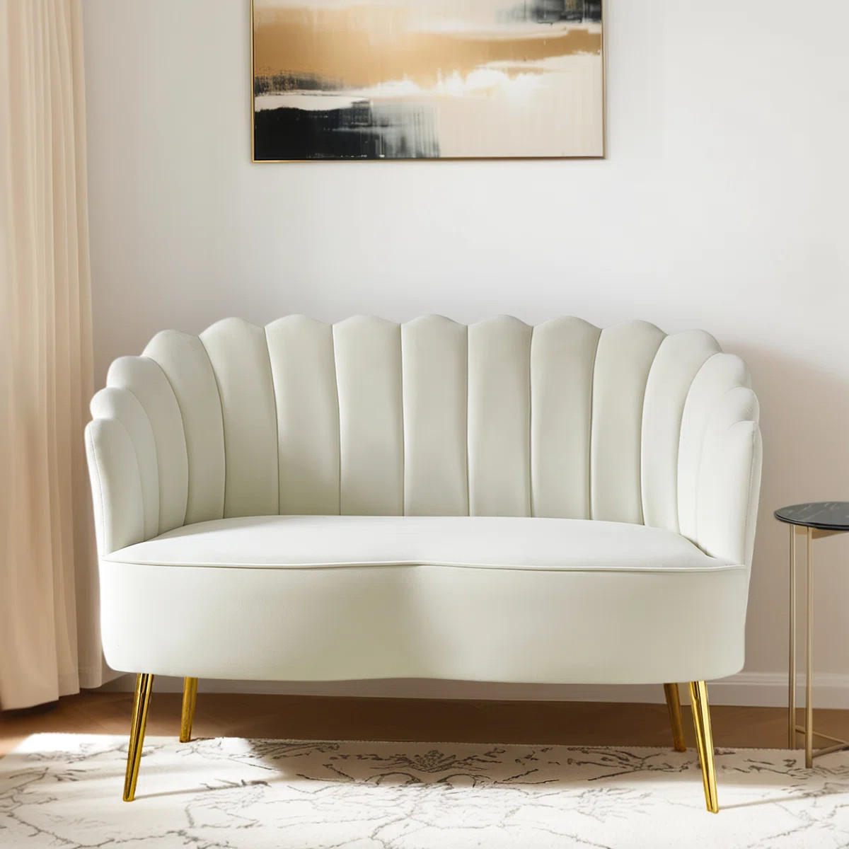 Hendrix 50.2'' Velvet Loveseat | Wayfair North America