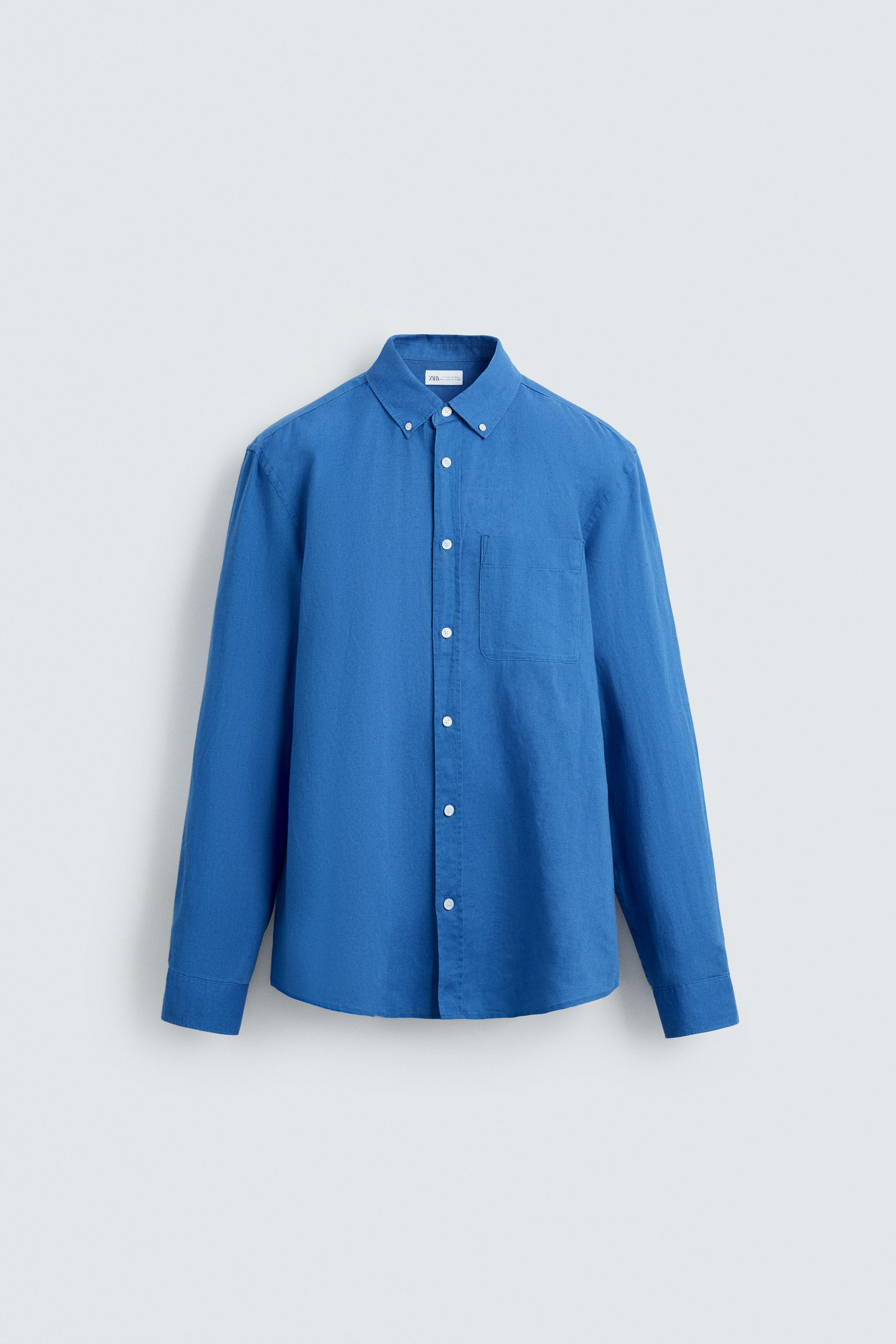 LINEN/COTTON SHIRT | Zara UK