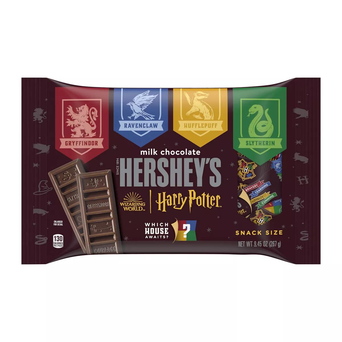 Hershey's Milk Chocolate Harry Potter Halloween Candy Snack Size - 9.45oz | Target