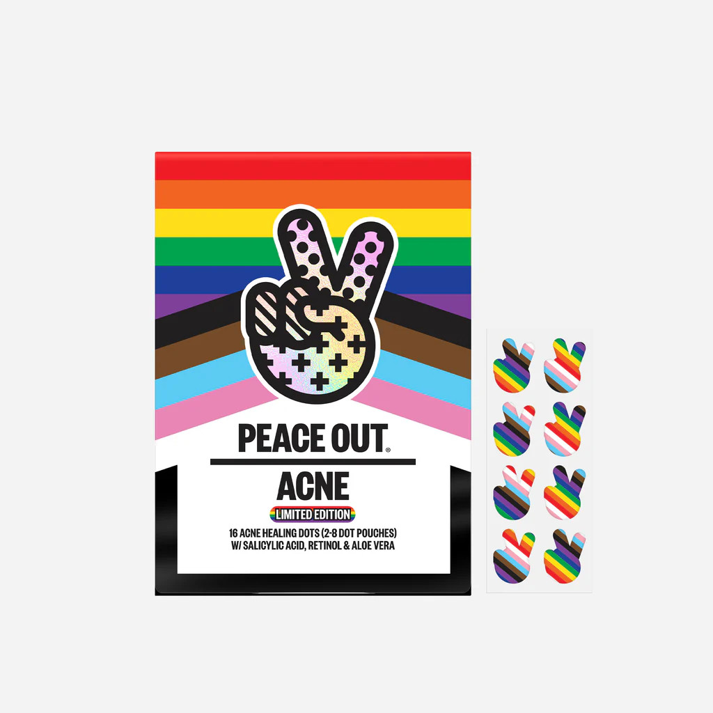 Pride Limited Edition Salicylic Acid Acne Healing Dots | Peace Out Skincare