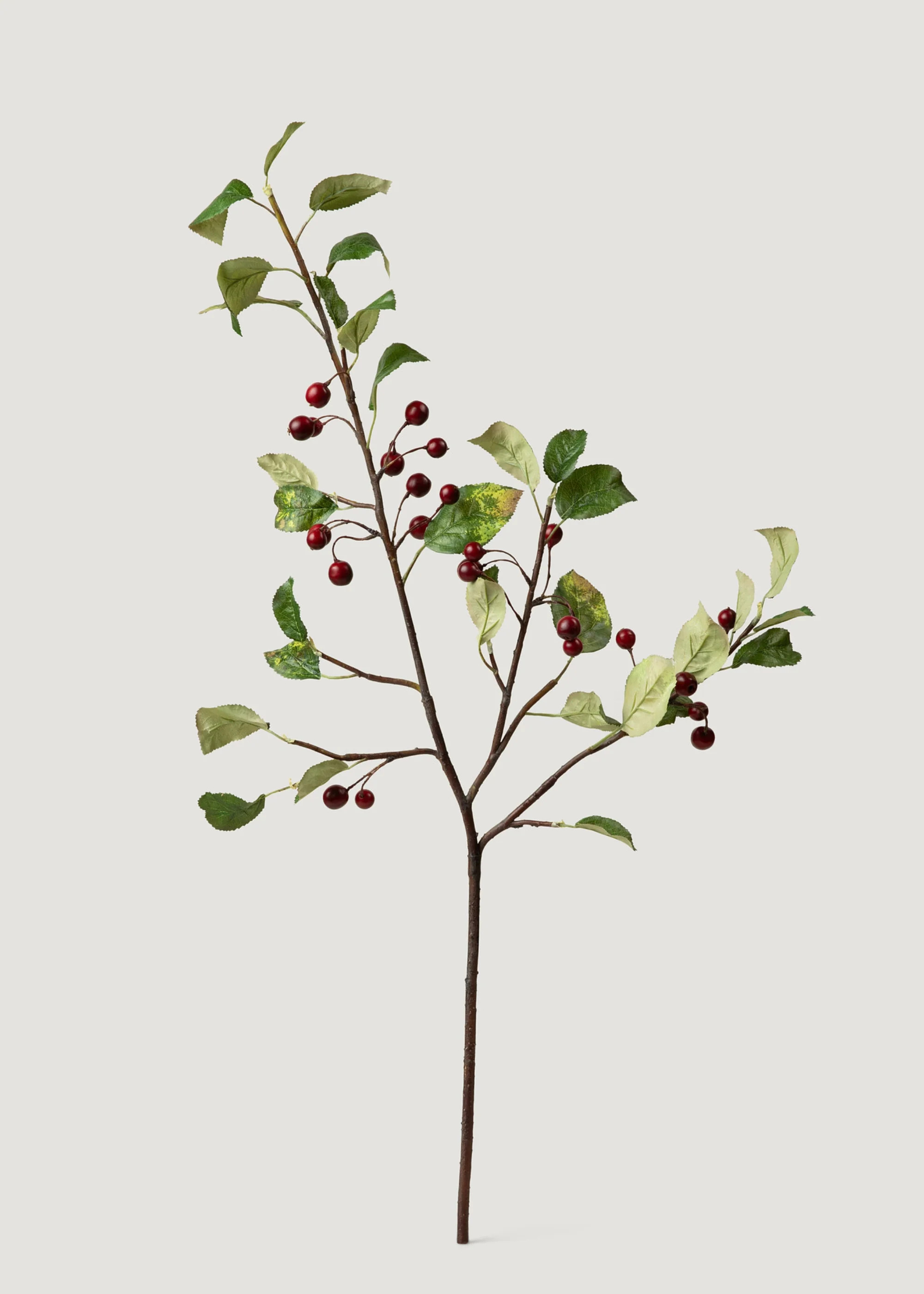 Red Berry Branch - 35" | Faux, Crabapple | Afloral | Afloral