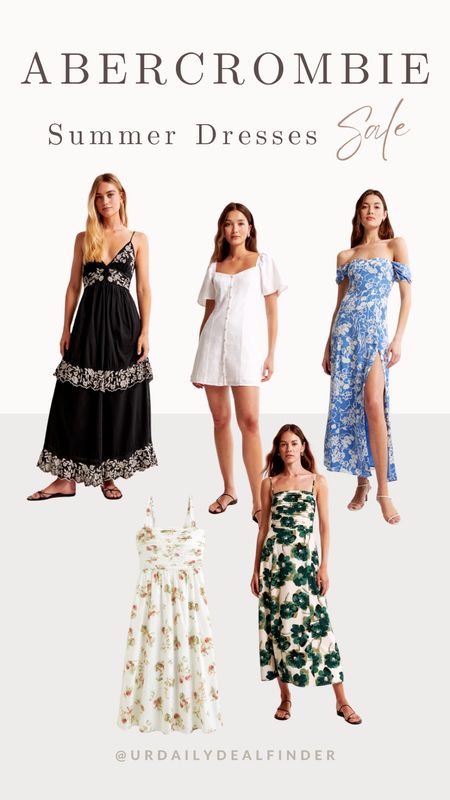 Summer dresses at Abercrombie on SALE now🤩

Follow my IG stories for daily deals finds! @urdailydealfinder

#LTKSeasonal #LTKover40 #LTKstyletip