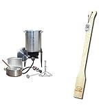 King Kooker Propane Outdoor Fry Boil Package with 2 Pots, Silver, one Size (12RTFBF3) | Amazon (US)