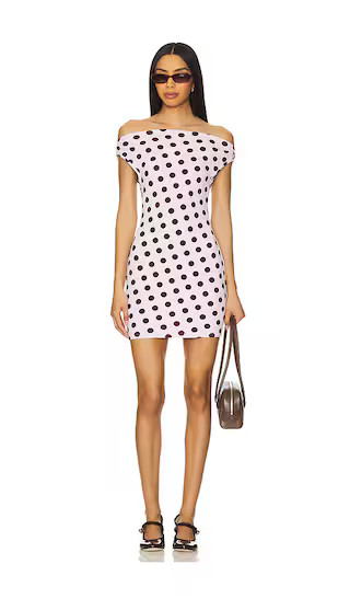 Agni Dress in Rose Dot | Revolve Clothing (Global)