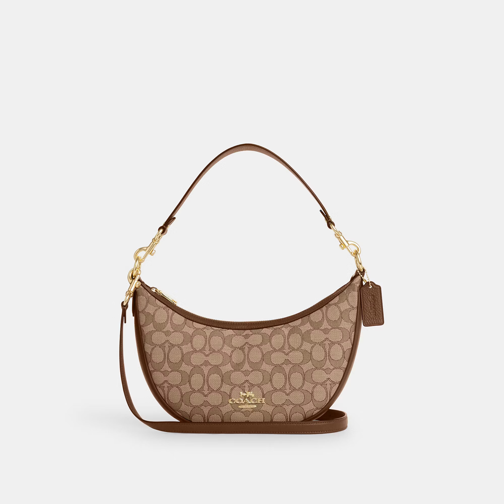 Aria Shoulder Bag In Signature Jacquard | Coach Outlet US