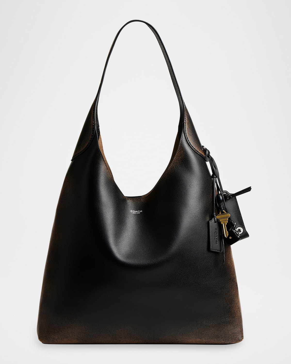 Brooklyn 39 Loved Leather Shoulder Bag | Neiman Marcus